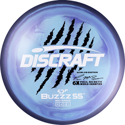Discraft Paul McBeth 6-Claw ESP Buzzz SS - 2026 Worlds Edition